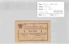 German Africa - 1 Rupee - 1/2/1916 - P3 Series - Pick 20a - No. 61318