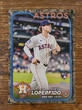 2024 Topps Update Joey LOPERFIDO #US147 Memorial Day Camo Parallel #'d /25 Astro