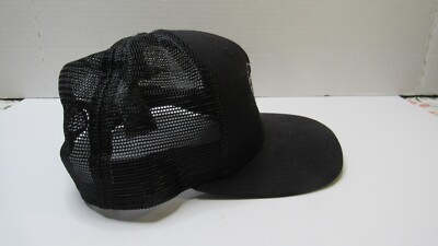 New Era 9/50 Mesh Trucker Adult Black Cap Hat Embroidered  display picture 1