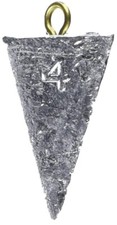 2oz, 3oz, 4oz pyramid sinkers. lot of 100 Of Each Size. FREE SHIPPING