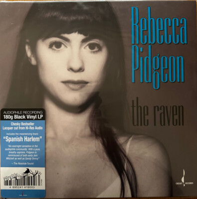 New: REBECCA PIDGEON - The Raven - 180g Audiophile - Black New: REBECCA PIDGEON - The Raven - 180g Audiophile - Black