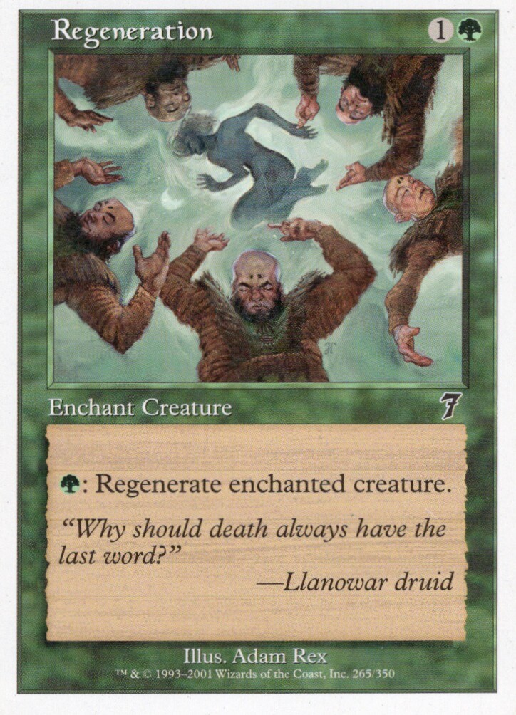 REGENERATION 265/350 7TH SEVENTH MTG MAGIC HP (yourdeckbuilder) | eBay