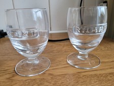 verre Ricard lot de 2 piéces