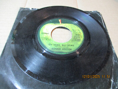 (154) Ronnie Spector - Try some buy some - 7'' Single Vinyl