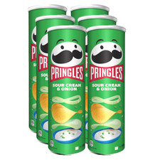 Pringles Sour Cream 185g | Stapelchips mit So...