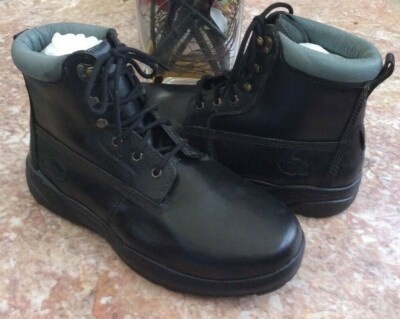 Dr Comfort Mens Leather Boss Black Work Boots #9510 Sz 10W Goth Biker Military Dr. Comfort Men main image 3