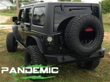 FLUSH MOUNT TAIL LIGHT CONVERSION KIT FOR JEEP JK/JKU  *CLEAR LENS W/ RED DIODES