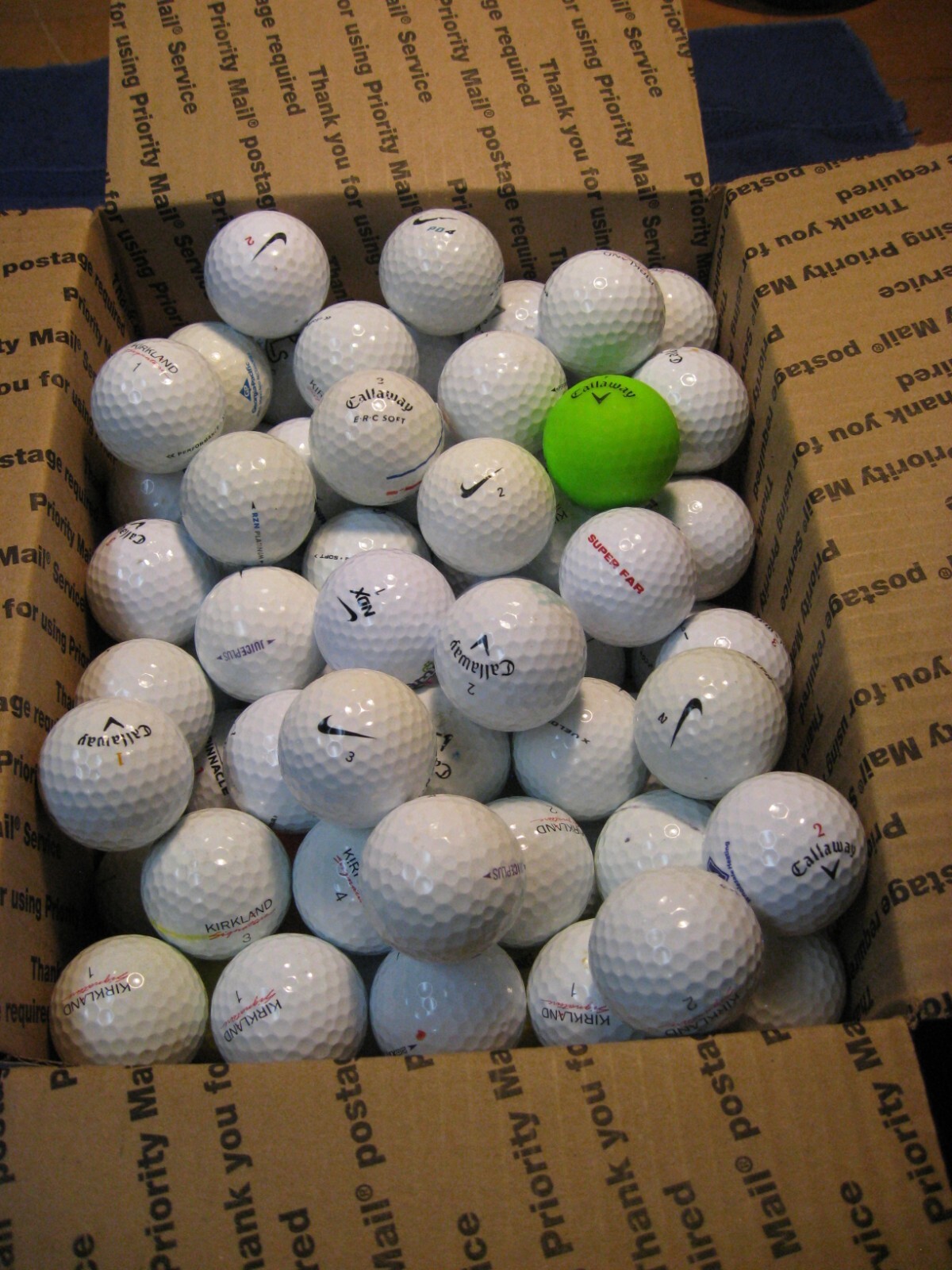 110 Callaway, Nike, Kirkland etc. Golf Balls in Great Condition eBay