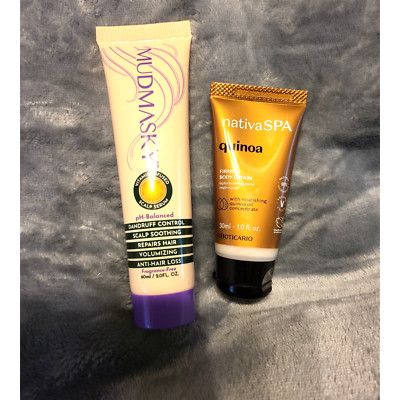 Mudmasky Scalp Serum & Native Spa Quinoa Body Lotion Bundle