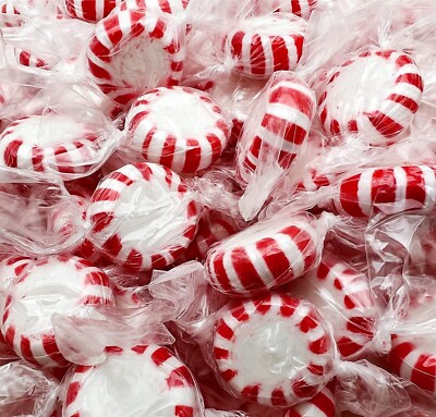 Peppermint Starlight Mints - Fresh Bulk Candy - Choose Sizes