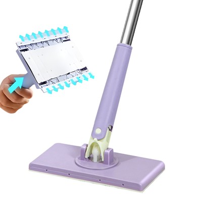 Hands Free Flat Floor Mop Lazy Flat Mop Floor Cleaner with 360 Rotation 