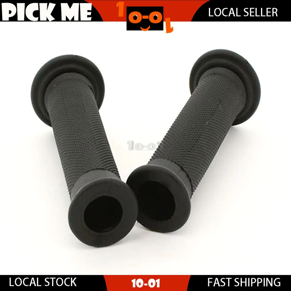 Pair 7/8'' 22mm Motorcycle Handlebar Grips Open End For Ducati F3 350 1985 - Image 4 of 4