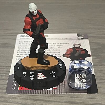 DC Heroclix Notorious 036 Deadshot Rare