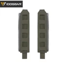 IDOGEAR Tactical Zipper MOLLE Adapter 10# For Rear Back Pack 2PCS Hunting Gear