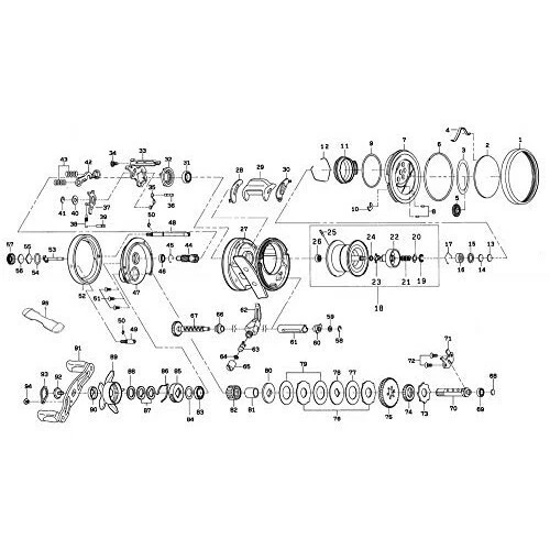 Daiwa 2024 reel parts