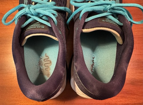 Women's Brooks Ravenna 9 Running Shoes Sneakers Size 11 Blue Athletic - Picture 9 of 10