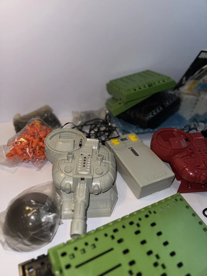 De colección 1987 Ideal Laser Plex Combat Station Set Montador Nº 7329 Construcción Foto 3 de 4