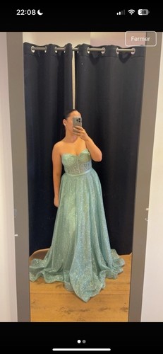 Robe Cocktail Sans Manches Nicole Miller En Soie Verte - Neuve Avec étiquette Taille 4