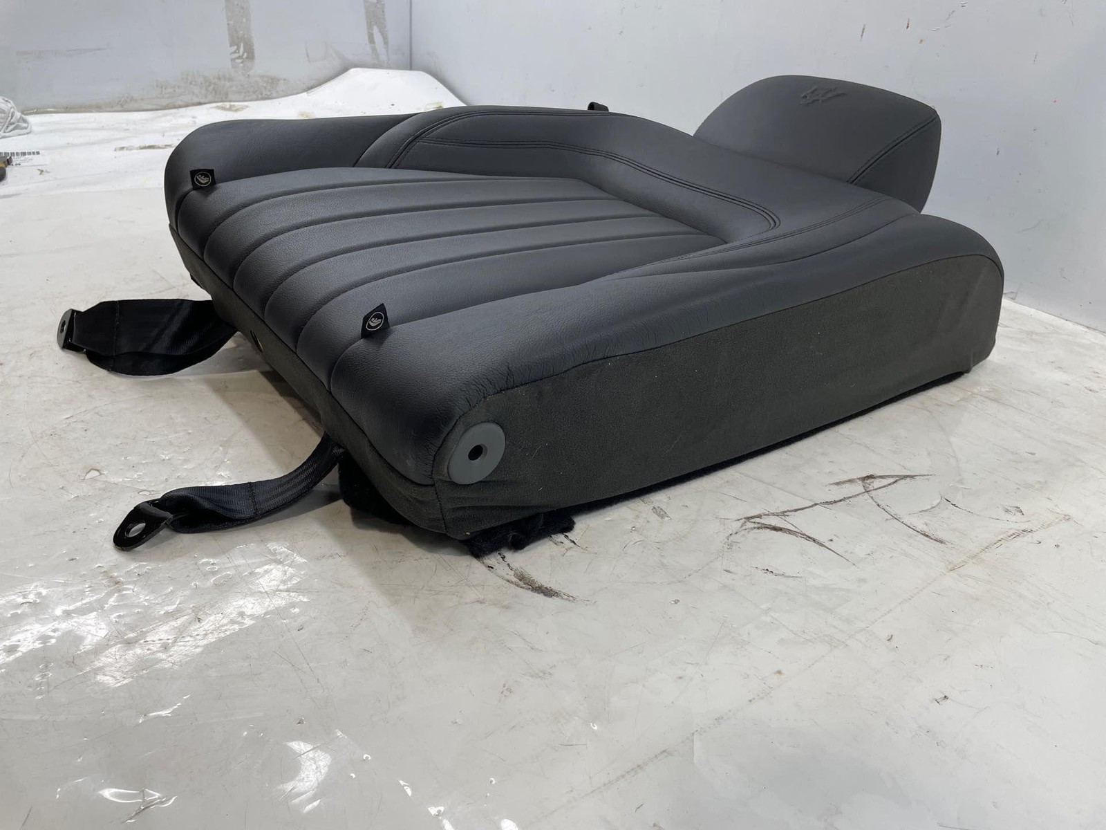 2014-2017 Maserati Quattroporte Rear Right Upper Black Passenger Seat RH OEM