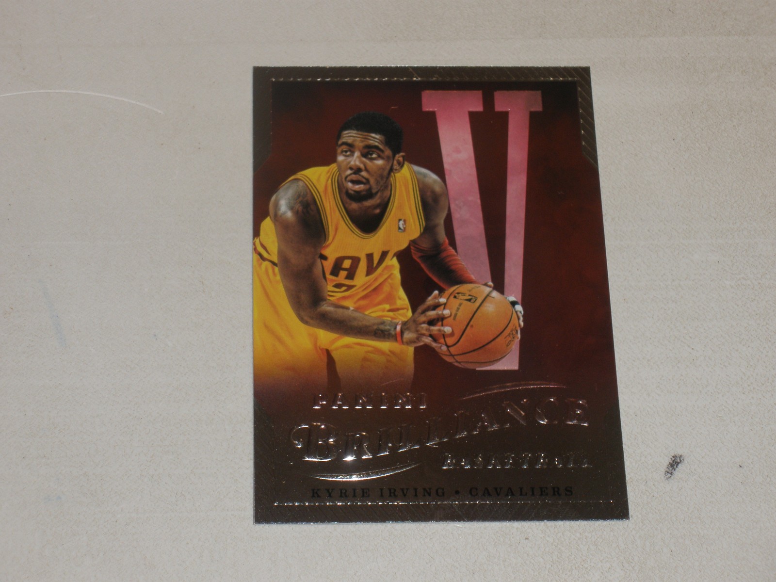 2012-13 Panini Brilliance Spellbound V #68 Kyrie Irving Rookie RC