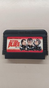 Bandai Rokudenashi Blues FC Famicom Game Cartridge Boxing Manga Japan NTSC-J