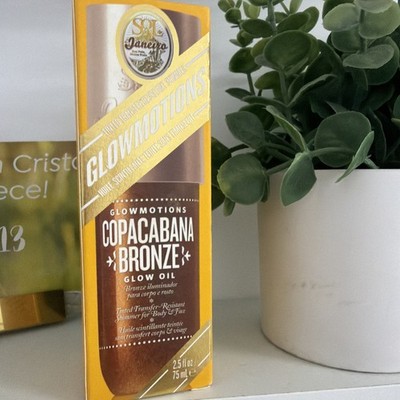 SOL DE JANEIRO Glowmotions Copacabana Bronze Glow Body Oil 2.5 Fl Oz New Seal