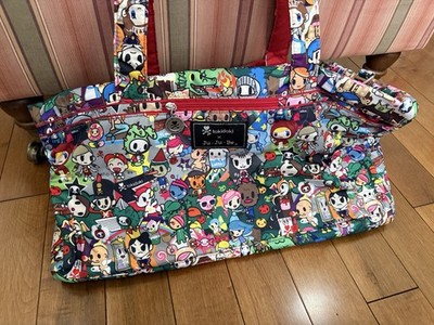 JuJuBe x tokidoki Super Star Duffel Diaper Bag Tote in Fairytella | Fun Print!