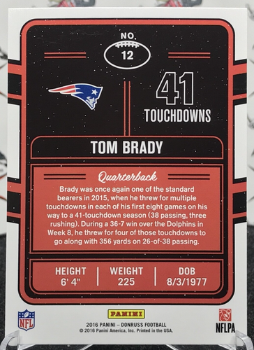 2016-2021 Tom Brady Collection Base Parallels Inserts Patriots Buccaneers A24 - Picture 27 of 155