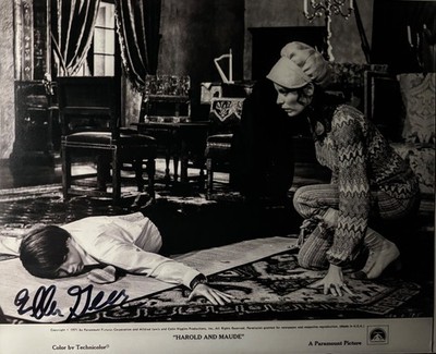Ellen Geer -Harold and Maude- Autogramm original- Großfoto 20 x 25 cm