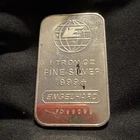 Engelhard 1 Troy Oz .999 Fine Silver Bullion Bar 1 oz Silver Composition