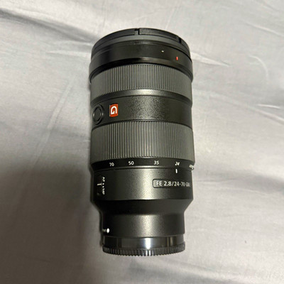 Sony FE 24-70mm f/2.8 GM Zoom Lens SEL2470GM E-Mount w/ Hood, Cap
