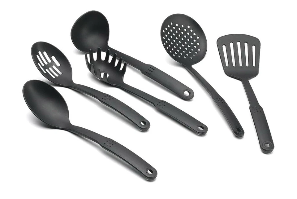 NEW 16 Piece Non-Stick Aluminum Cookware Set - Stock Pots, Pans Lids + Utensils - Image 3 of 3