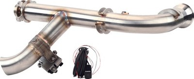 Trinity Racing TR-4180HP Seitenstück Header-Rohr Mit Elektronischem Cut Out