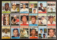 1964 Topps Baseball Complete Set (587/587) Mickey Mantle, Pete Rose Nice!