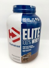 Dymatize Elite 100% Whey Protein Powder Rich Chocolate 5lb 63 Servings  3/2026