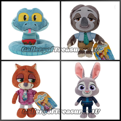 Disney Zootopia 2 Plush Flash Gary De'Snake Nick Wilde Judy Hopps