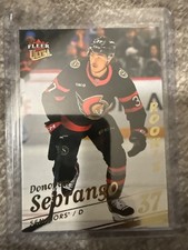 2025-26 Fleer Ultra Rising Stars Gold RS-20 DONOVAN SEBRANGO Ottawa Senator /199