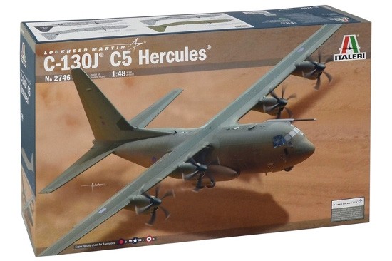 Italeri 2746 - 1/48 C-130J C5 Hercules - New
