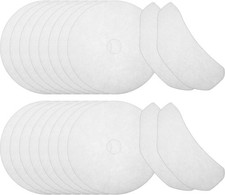 Replacement Cloth Dryer Exhaust Filters - 20 Pieces - Fits Multiple Dryer Brands