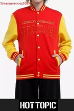 Michael Jackson Men's XL OFFICIALLY LICENSED! Thriller Varsity Jacket HOT TOPIC