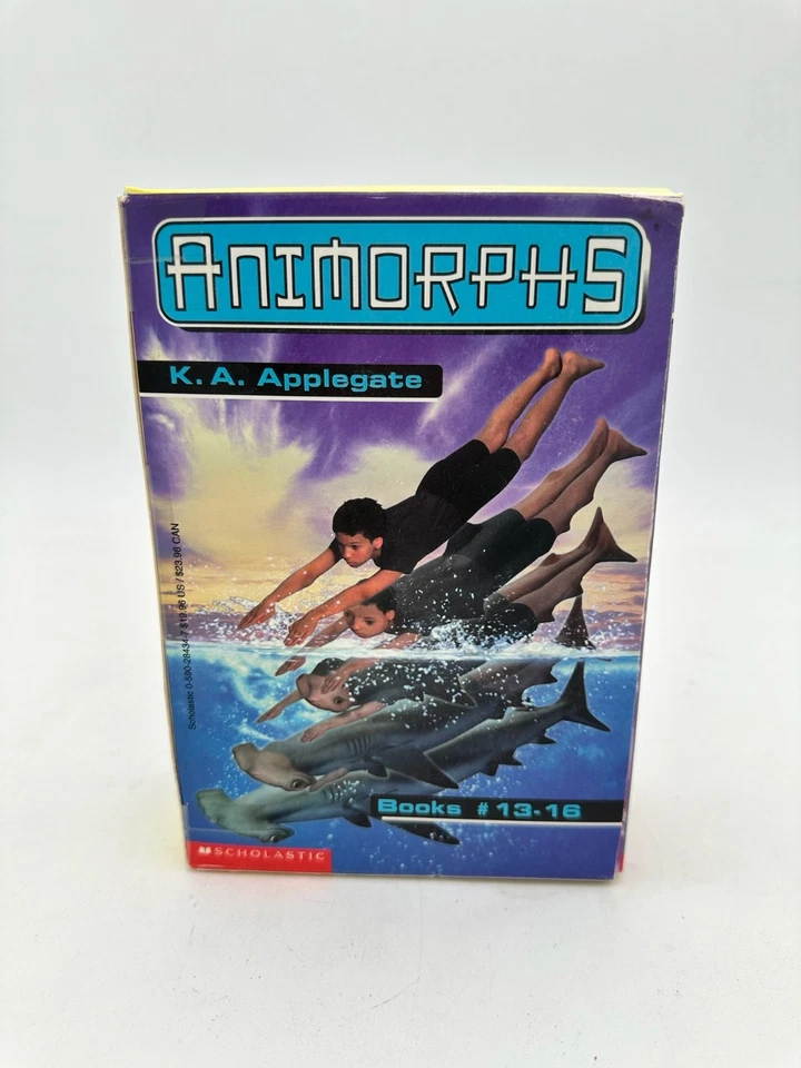 Vintage Scholastic Animorphs Books 13-16 Box Set KA Applegate — 第 4/4 张图片