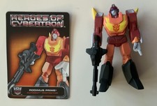 Transformers Heroes of Cybertron Rodimus Prime 100 complete Hasbro 2002 