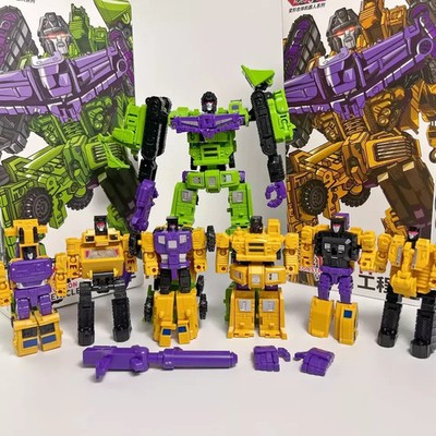 6 in 1 MINI Devastator Transformation Model MINI Devastator 22CM Actionfigur