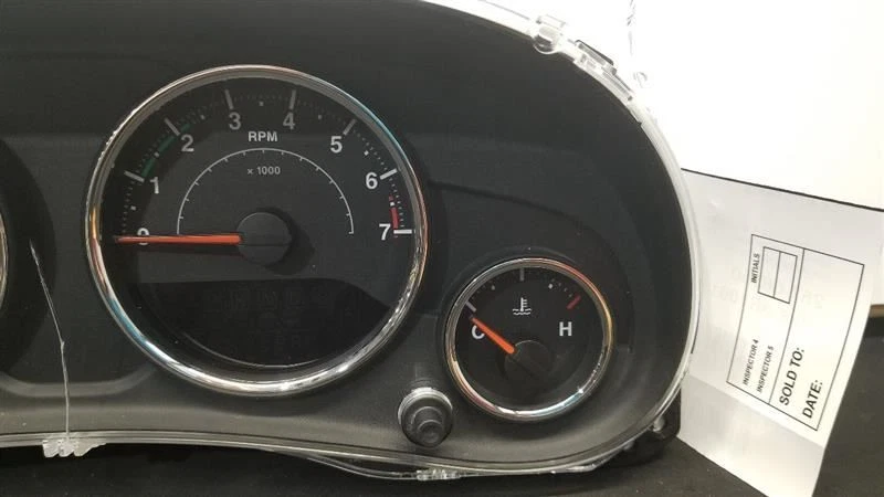 Cuadro de instrumentos velocímetro Jeep Wrangler Sport JK JKU 18 3,6 L 56054392AF Foto 4 de 4