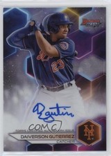 2023 Bowman's Best of Refractor Daiverson Gutierrez #B23-DG Auto 0np8