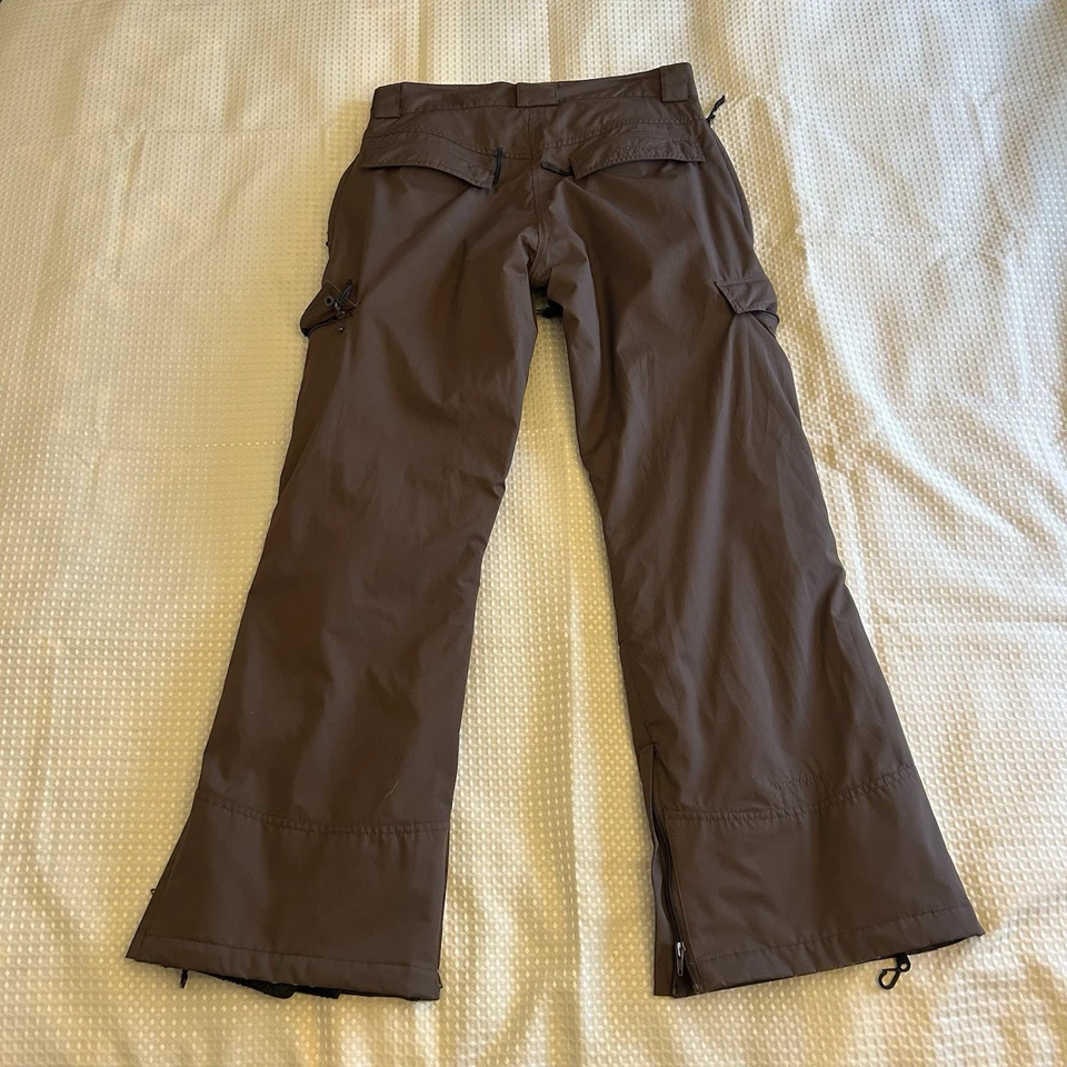 Trespass Med Snow Pants Mens Waterproof Windproof 5000mm Brown Ski Taped Seams - Image 2 of 4
