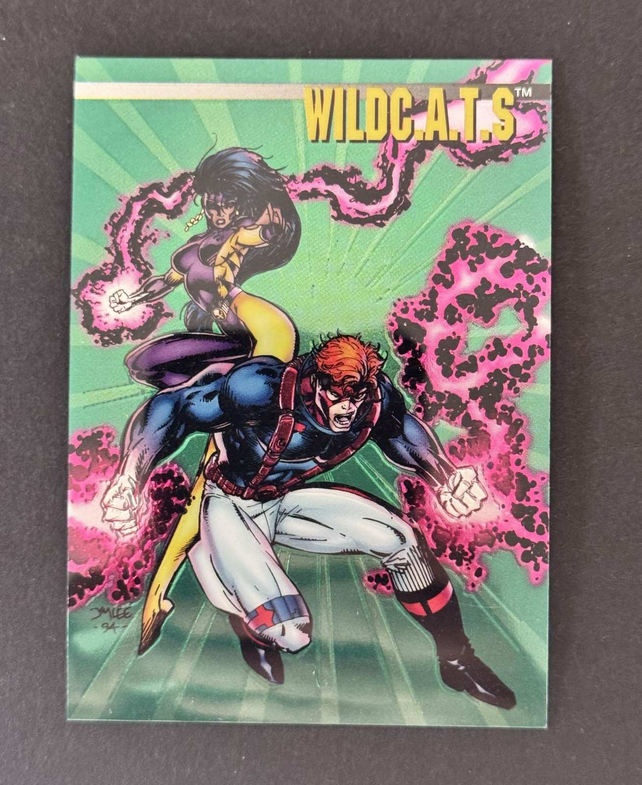 WILDC.A.T.S Promo Card PR1 Wildstorm Set 1 Foil Trading Card 1994