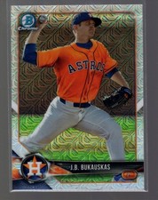 2018 Bowman Chrome Prospects Mojo Refractor #BCP125 J.B. Bukauskas