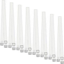 4 Pair Clear Bra Straps Invisible Transparent Shoulder Bra Strap Replacement