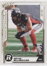 2020 Upper Deck CFL Gold 5/50 Nolan MacMillan #123 l5j